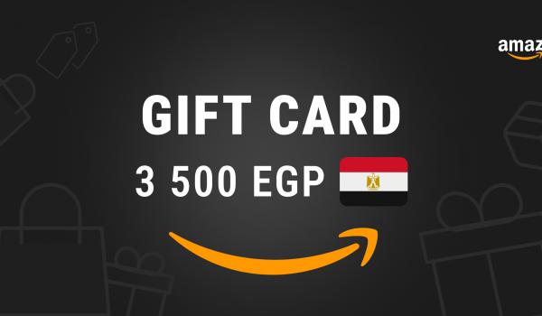 Amazon Gift Card 3500 EGP