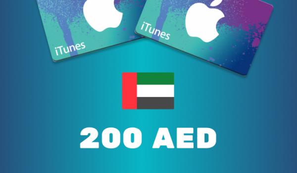 Apple iTunes Gift Card 200 AED