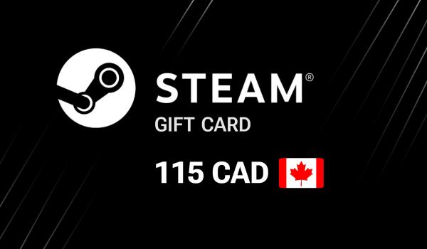 Steam Gift Card 115 CAD