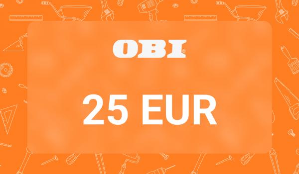 OBI Gift Card 25 EUR