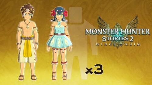 Monster Hunter Stories 2 Wings of Ruin Character Edit Ticket ThreePack (PC)