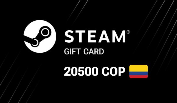 Steam Gift Card 20500 COP