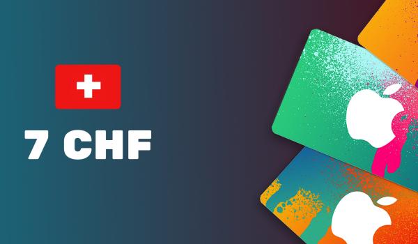 Apple iTunes Gift Card 7 CHF