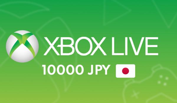 XBOX Live Gift Card 10000 JPY