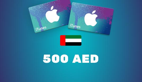 Apple iTunes Gift Card 500 AED