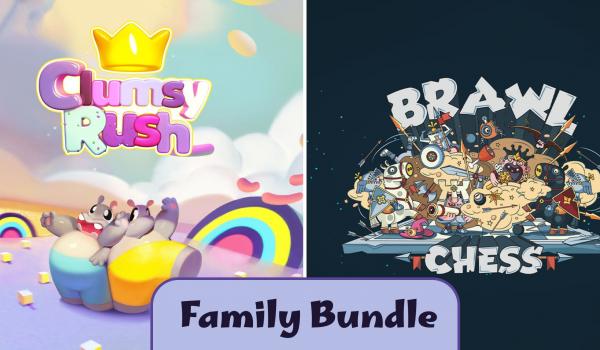 Clumsy Rush plus Brawl Chess Family Bundle (Xbox)