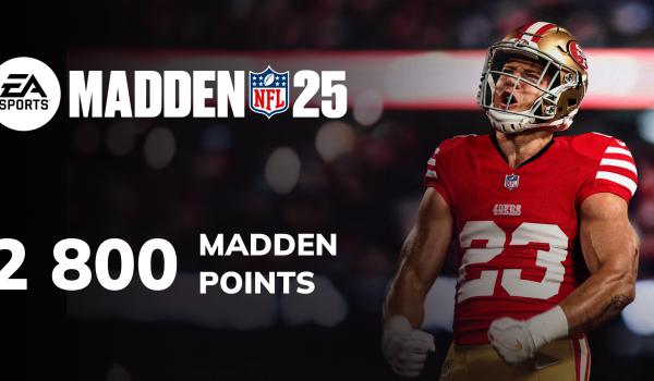 EA Sports Madden NFL 25 2800 Madden Points (Xbox Series X)