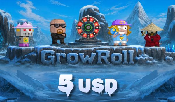 Growroll Gift Card 5 USD