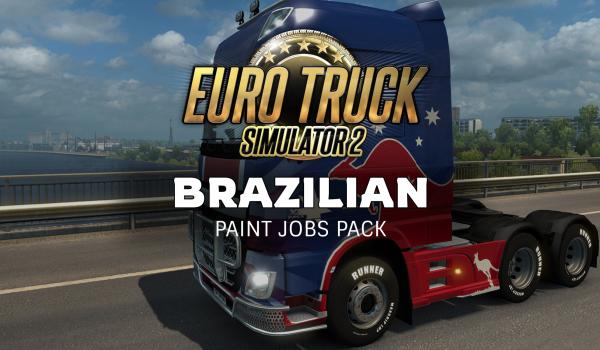 Euro Truck Simulator 2 Brazilian Paint Jobs Pack (PC)