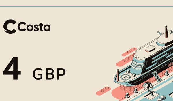 Costa Gift Card 4 GBP