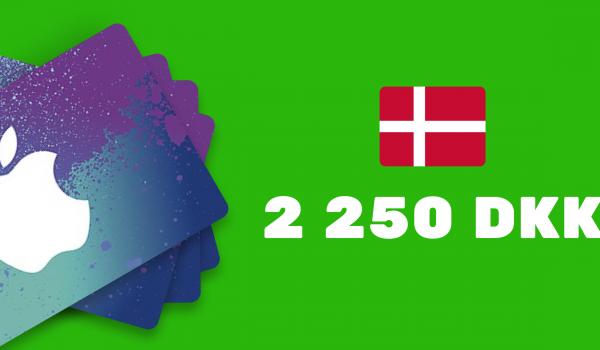 Apple iTunes Gift Card 2250 DKK
