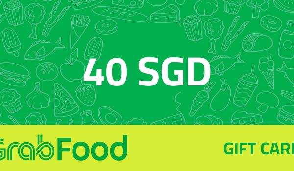 GrabFood Gift Card 40 SGD