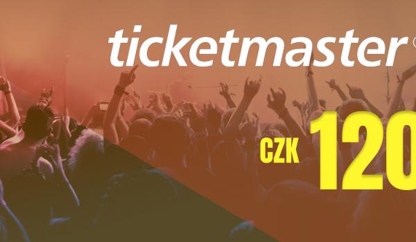 Ticketmaster Gift Card 120 CZK