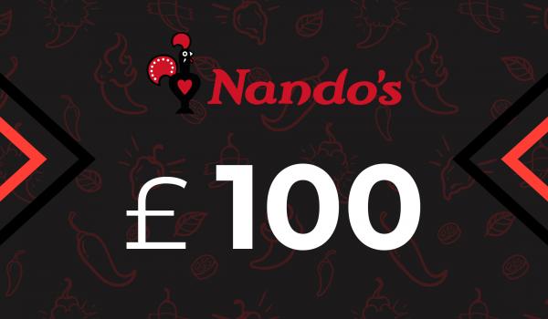Nandos Gift Card 100 GBP