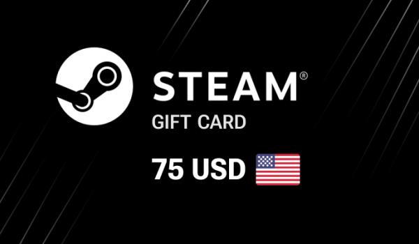 Steam Gift Card 75 USD