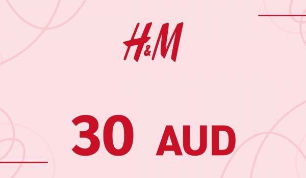 H and M Gift Card 30 AUD