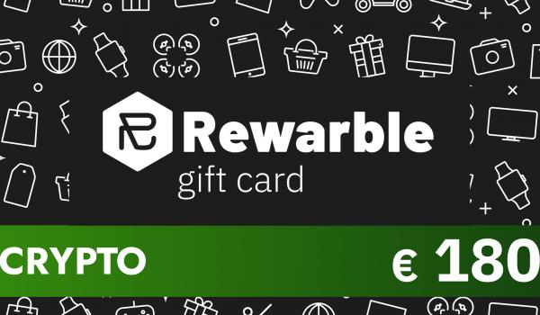 Rewarble Crypto Gift Card 180 EUR