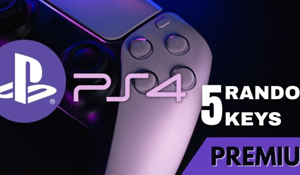 Random PS4 5 Keys PREMIUM