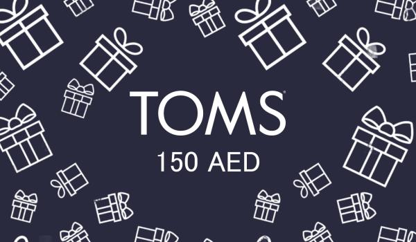 TOMS Gift Card 150 AED