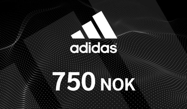 Adidas Store Gift Card 750 NOK