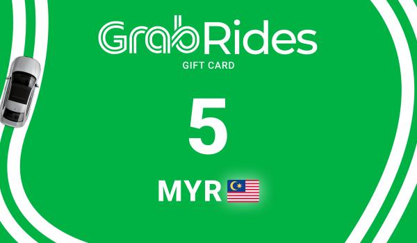 Grab Rides Gift Card 5 MYR