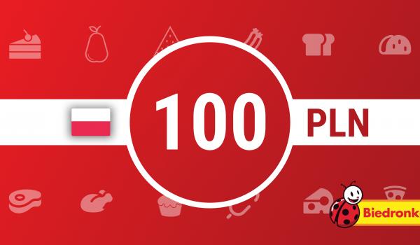 Biedronka Gift Card 100 PLN