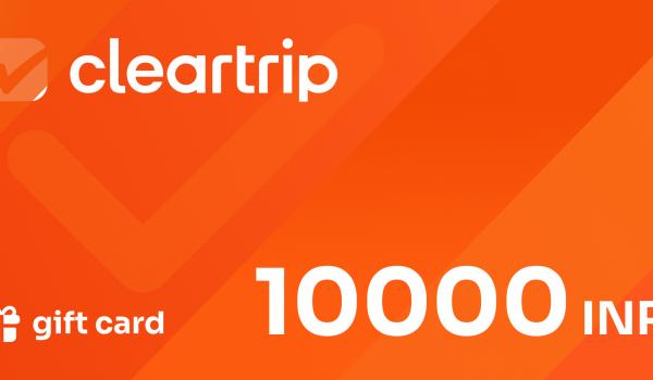 Cleartrip Gift Card 10000 INR