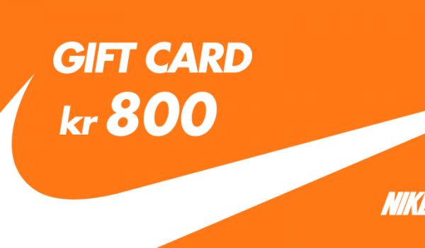 Nike Store Gift Card 800 SEK