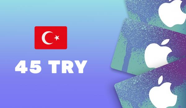 Apple iTunes Gift Card 45 TRY