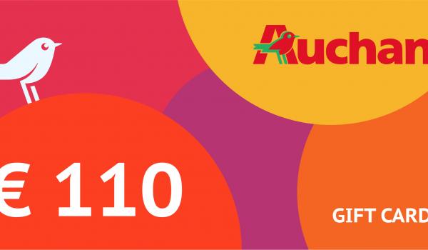Auchan Gift Card 110 EUR