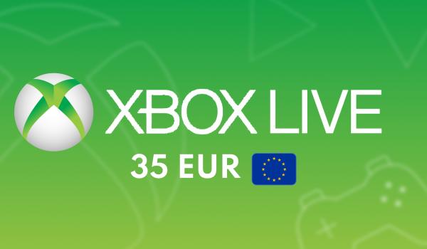 XBOX Live Gift Card 35 EUR