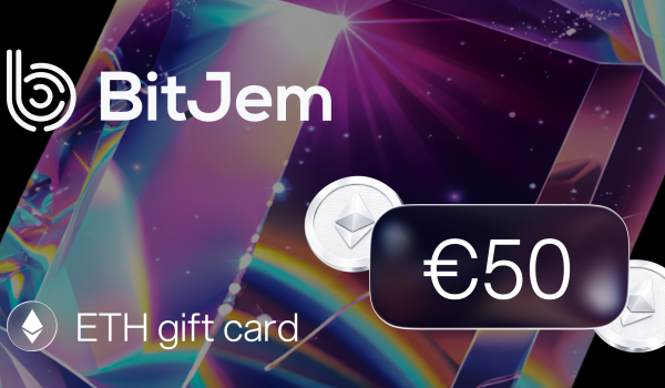 BitJem ETH Gift Card 50 EUR