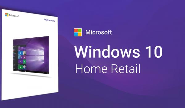 Microsoft Windows 10 Retail Home