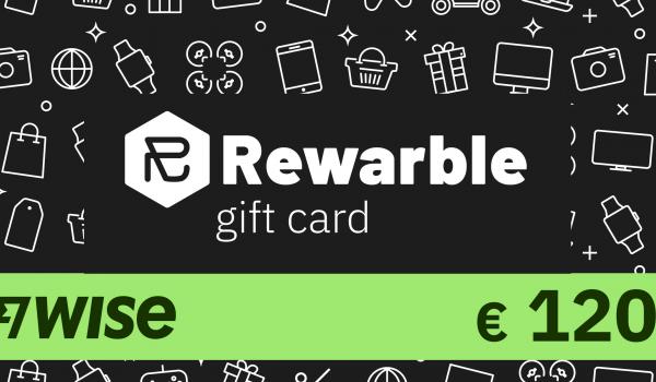 REWARBLE Wise Gift Card 120 EUR
