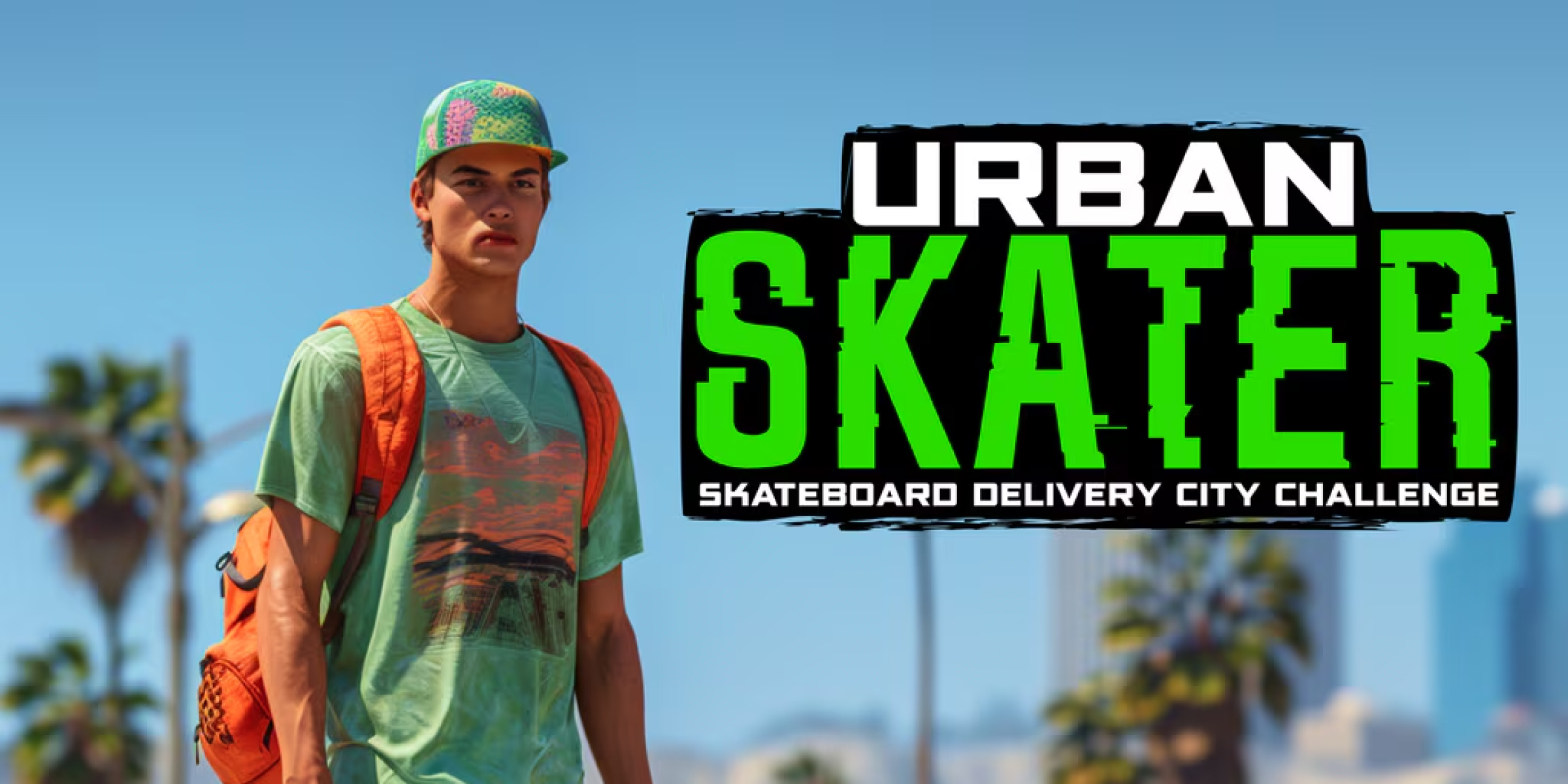 Urban Skater Skateboard Delivery City Challenge (PS4)