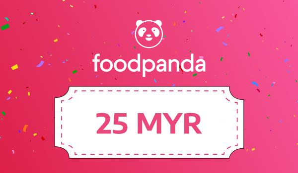 Food Panda Gift Card 25 MYR