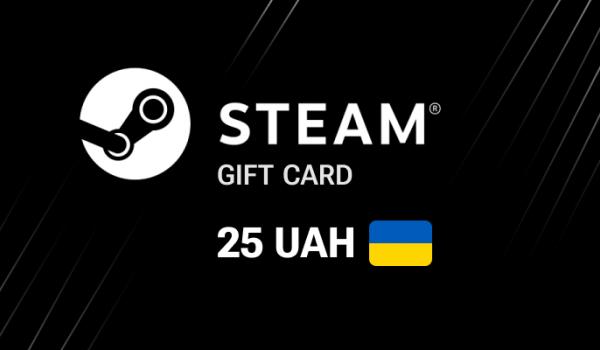 Steam Gift Card 25 UAH