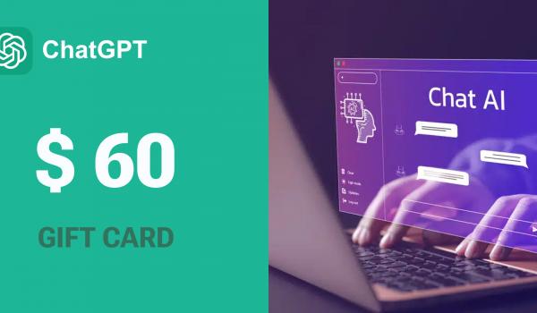 ChatGPT Gift Card 60 USD