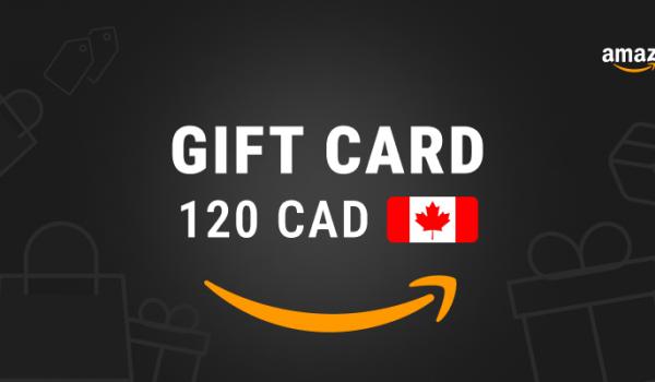 Amazon Gift Card 120 CAD