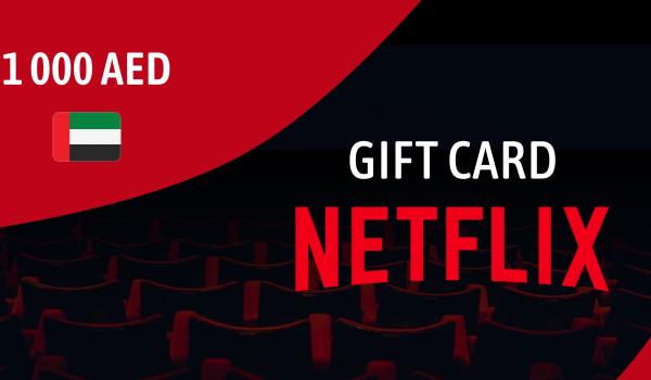 Netflix Gift Card 1000 AED