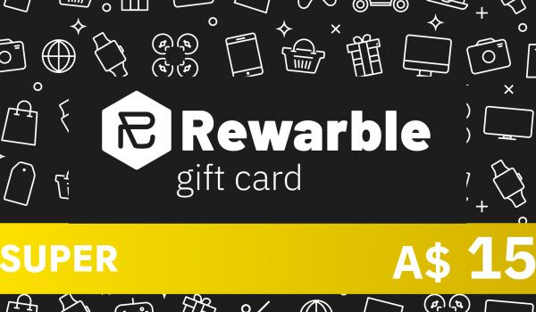 Rewarble Super Gift Card 15 AUD