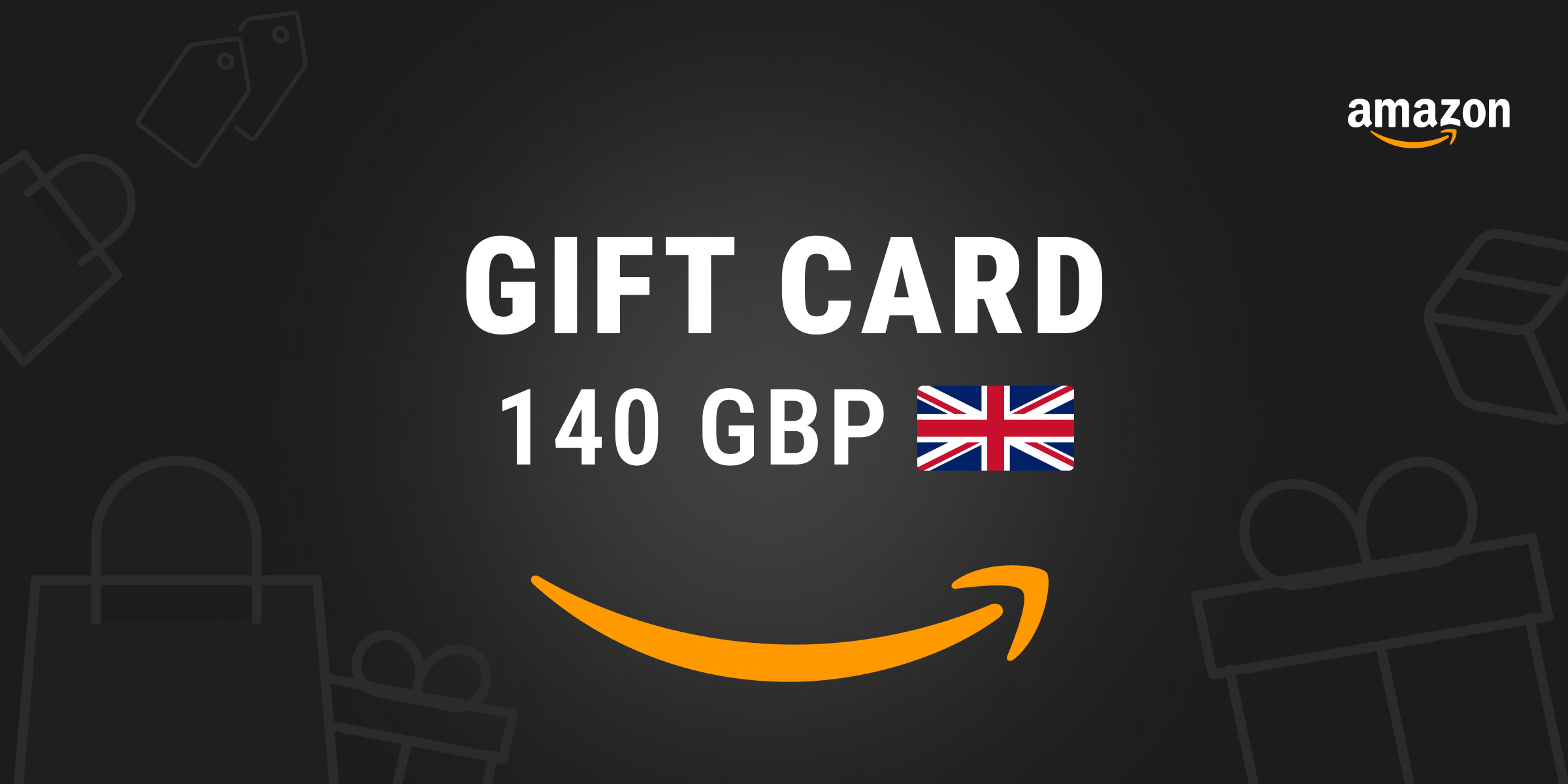 Amazon Gift Card 140 GBP