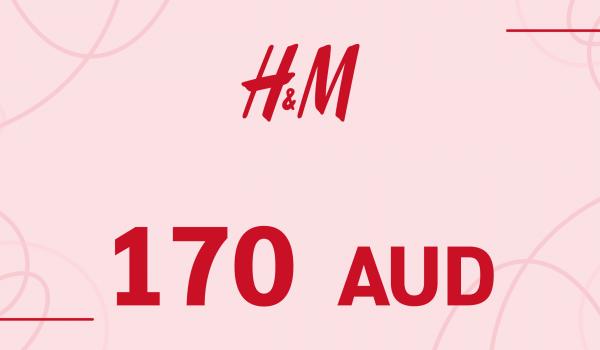 H and M Gift Card 170 AUD