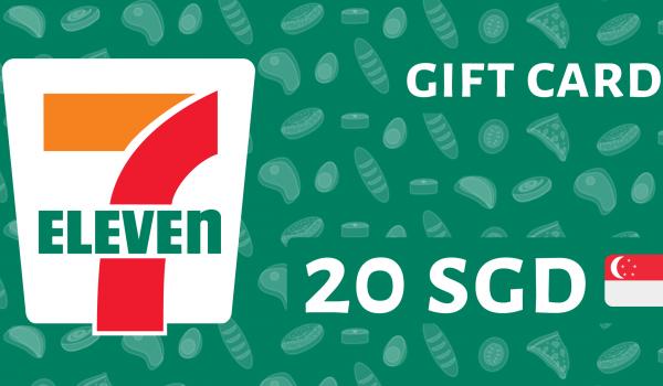 7 Eleven Gift Card 20 SGD
