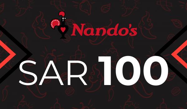 Nandos Gift Card 100 SAR