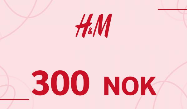 H and M Gift Card 300 NOK