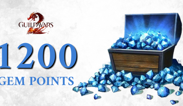 Guild Wars 2 GAMECARD 1200 Gems (PC)