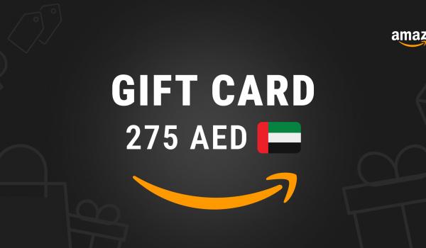 Amazon Gift Card 275 AED