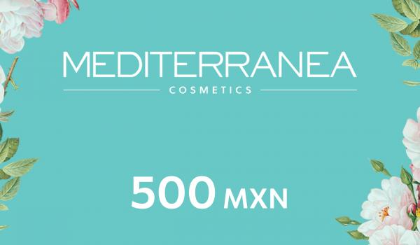 Mediterranea Cosmetics Gift Card 500 MXN