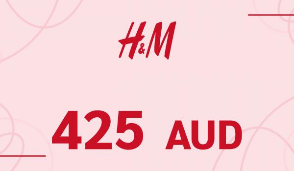 H and M Gift Card 425 AUD